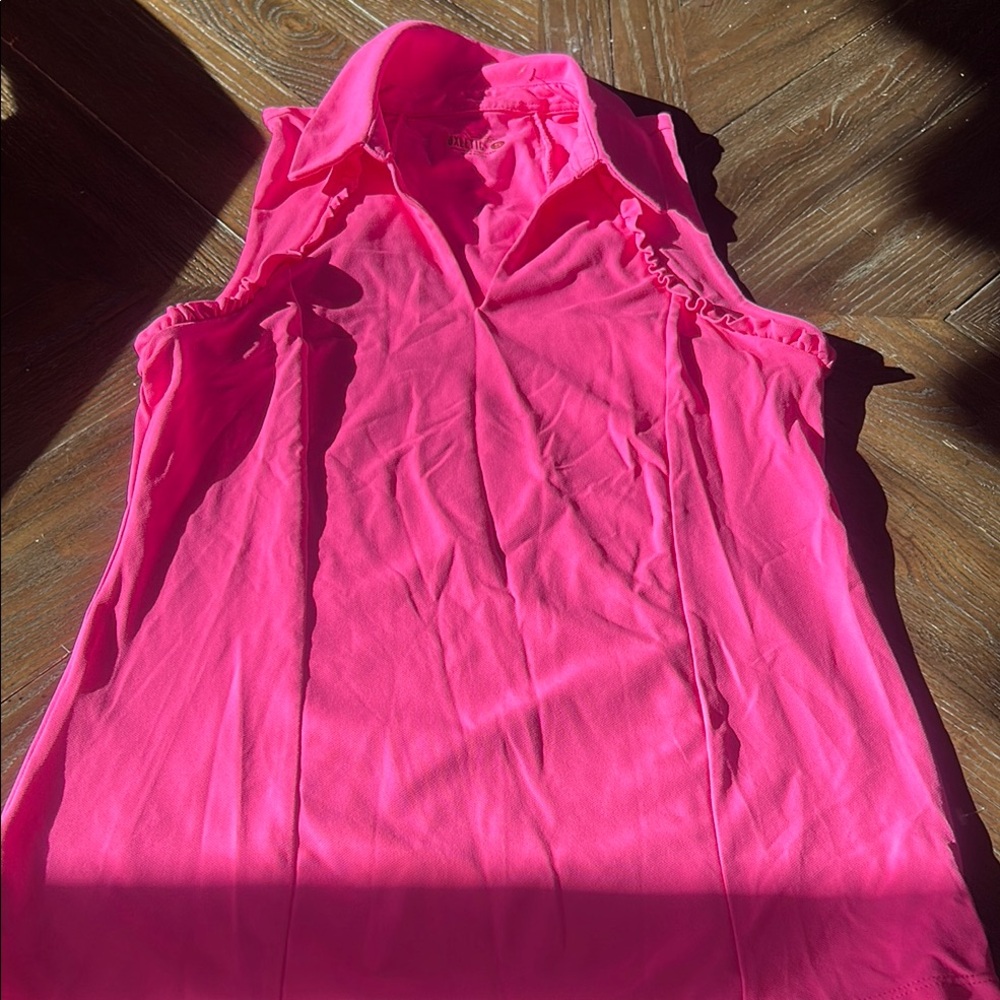 Lilly Pultizer Luxletic Pink Sleeveless Women's Top